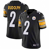 Nike Men & Women & Youth Steelers 2 Mason Rudolph Black NFL Vapor Untouchable Limited Jersey,baseball caps,new era cap wholesale,wholesale hats